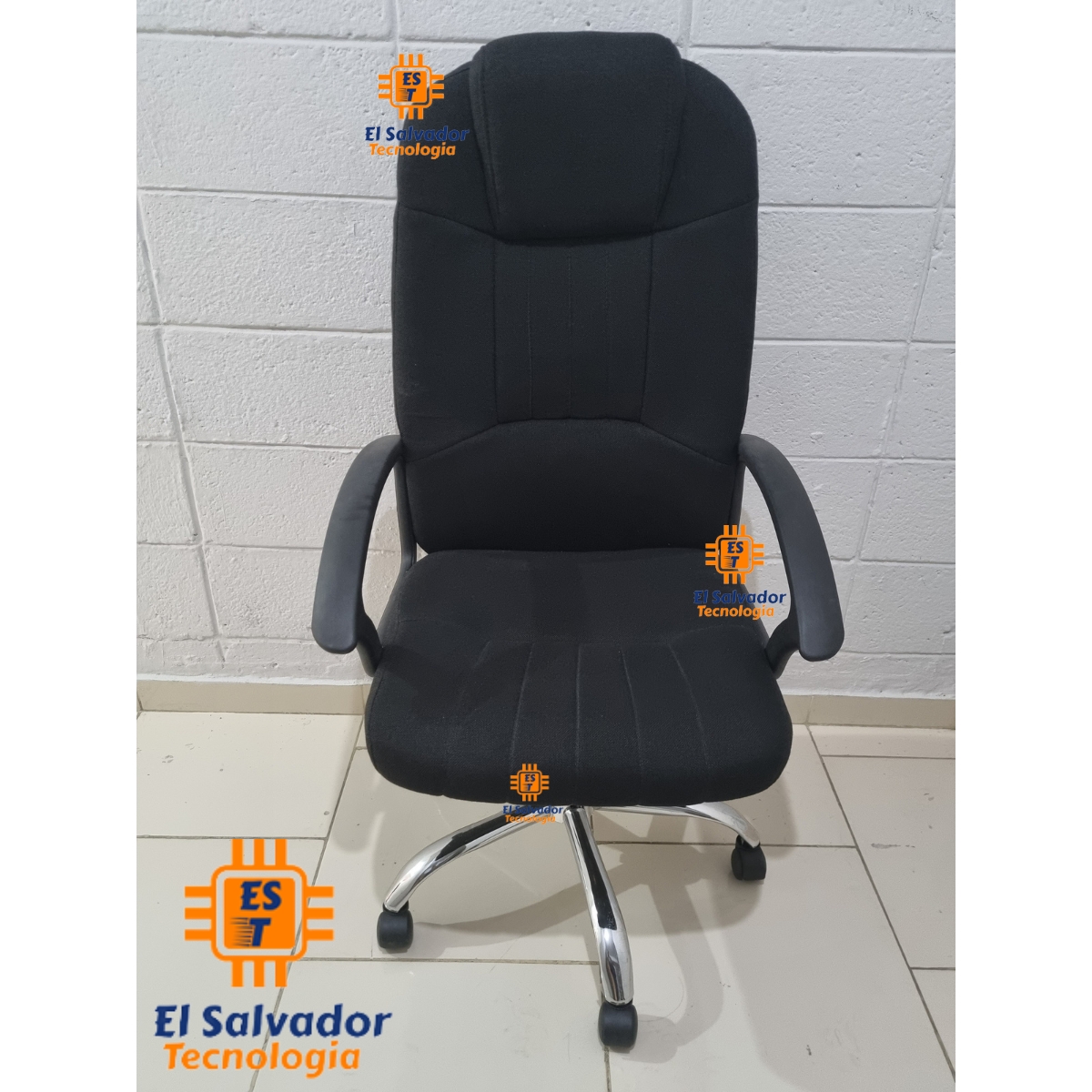 Sillon de Oficina Gerencial de tela – Soporta 280 Libras – Corona Deluxe