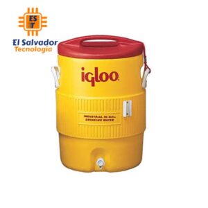 Termo de 10 galones plastico insulado amarillo IGLOO FRD-078