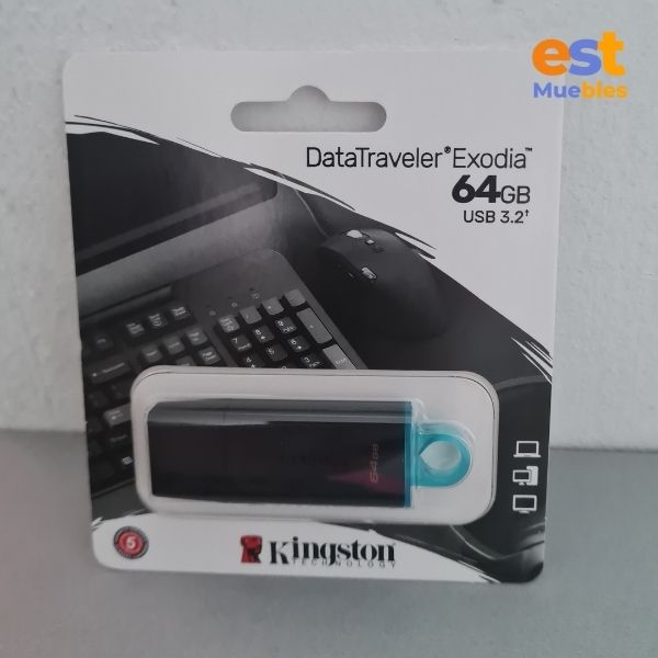 Memoria USB 64 GB - Kingston - Data Travel Exodia - DTX/64GB
