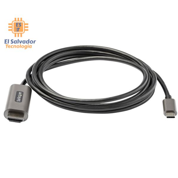 Cable USB tipo C a HDMI compatible con HD-MI, adaptador de TV HD,  convertidor USB