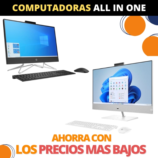 2. Computadoras de Escritorio All In One - Todo en Uno
