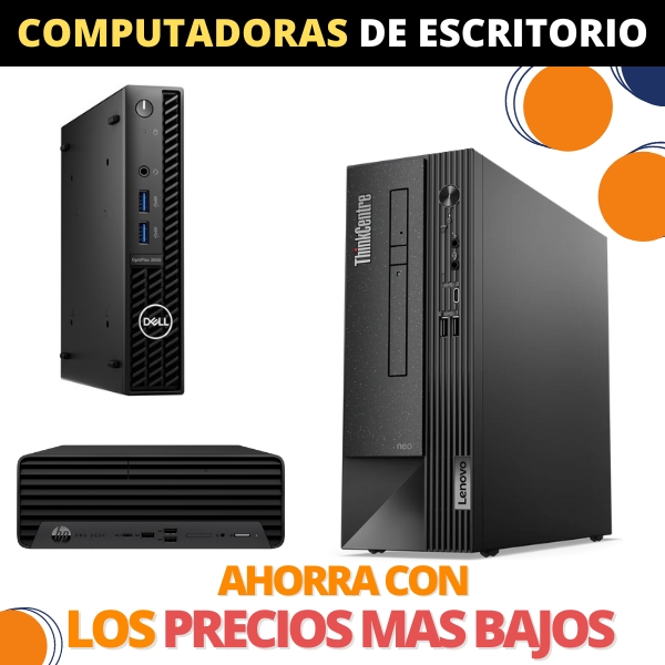 4. CPU de Computadoras para Escritorio Nuevas - Desktop Sobre Mesa