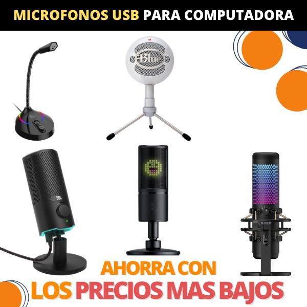 9.5 Microfonos USB para Computadora