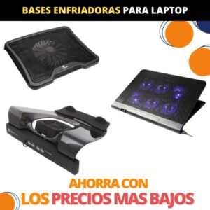9.7 Base para Laptop con Ventilador - Cooler Enfriador para Laptop