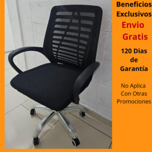 Silla de Respaldo de Malla Ejecutiva Denver - Soporta 250 LBS