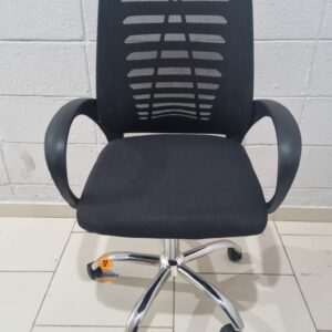 Silla de Oficina Ejecutiva Ergonómica Denver de Malla | Muebles Zeus El Salvador