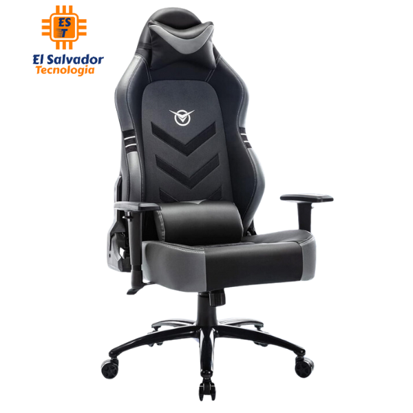 Silla Gaming - Gamer FUQIDO Gris - LF028 - Soporta 350 LBS