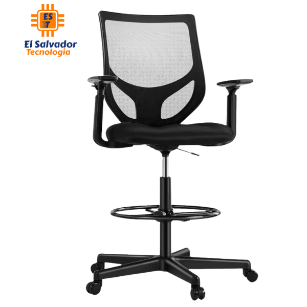 Silla Cajero con Brazos Lucia -LF016- Soporta 275 LBS