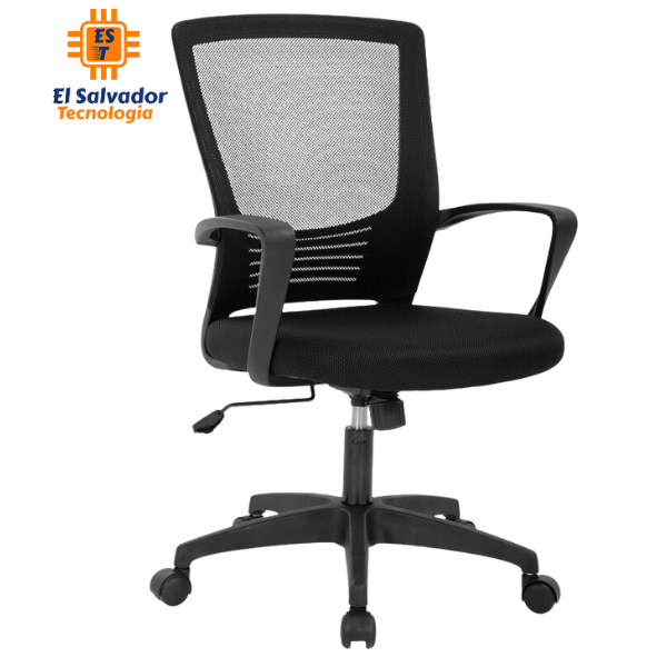 Silla Ejecutiva con Respaldo de Malla Haru -LF014- Soporta 250 Libras