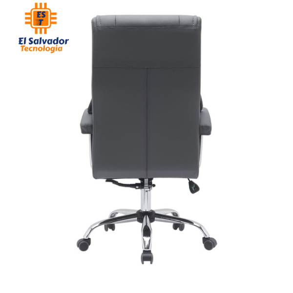 Silla Gerencial de Cuero - Gris - Estocolmo