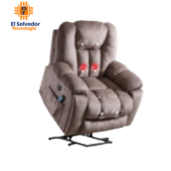 Sillón elevable grande sin portavasos