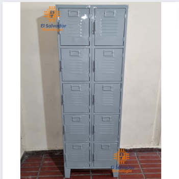Locker PREMIUN 2 Cuerpos 10 Puertas - 1.80m Alto x 0.60m Ancho x 0.40m Fondo