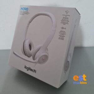 Auriculares Logitech USB Headset - en oreja - H390 - 981-000014