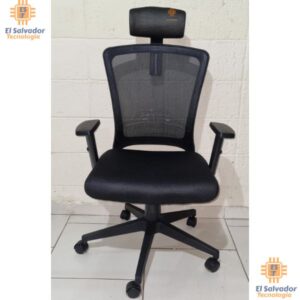 Silla Ejecutiva de Oficina Avignon XTF-OC414 Color Negro Capacidad Hasta 265 Libras