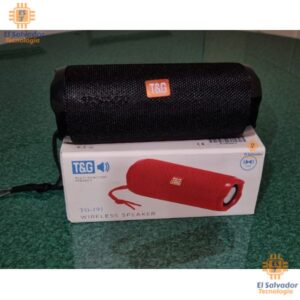 Bocina Inalámbrica USB T&G TG-191 - Color Negro