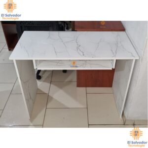 Mesa para trabajo o estudio modular con Porta Teclado - 1.00m Ancho x 0.50m Fondo x 0.76m Altura