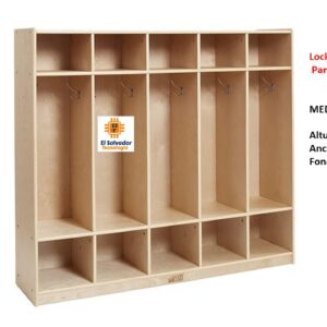 Locker Multiniveles Para 5 Personas - TLS 170 - 2.00m Altura x 2.00m Ancho x 0.40m Fondo