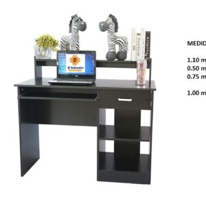 Escritorio Modular Multitarea uso Hogar -TLS 98 - 1.10 mt Ancho 0.50 mt Fondo 0.75 mt Altura