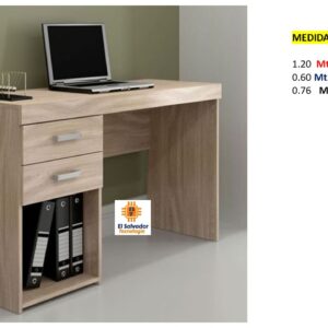 Escritorio modular Multi Usos con Gavetas - TLS 595 - 1.20m x 0.60m x 0.76m Altura