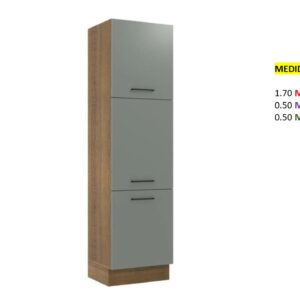 Closet de Melamina para Hogar con Gavetas - TLS 429 - 1.70m Altura x 0.50m Ancho x 0.50m Fondo