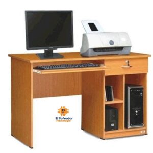 Escritorio modular Multi Usos con Porta Teclado - TLS 596 - 1.20m Ancho x 0.55m Fondo x 0.76m Altura