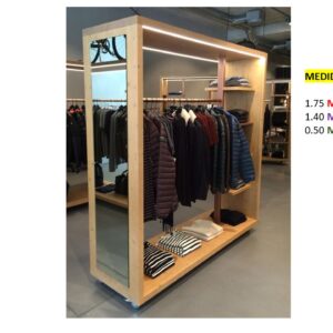 Closet de Melamina para Hogar - TLS 444 - 1.75m Altura x 1.40m Ancho x 0.50m Fondo