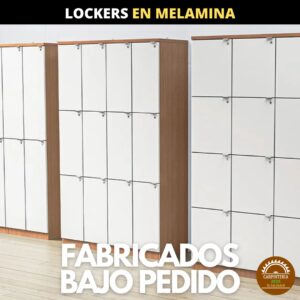 6. Lockers y Casilleros Fabricados en Melamina Zeus El Salvador