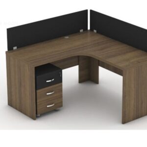 Estación de Trabajo para 1 Persona - TLS 497 - 1.50m Ancho x 0.60m Fondo x 0.76m Alto