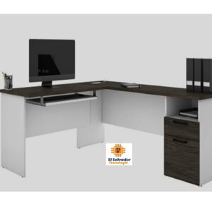 Escritorio Modular en L - TLS 783 - 1.50m x 1.60m Ancho x 0.60m Fondo x 0.76m Altura