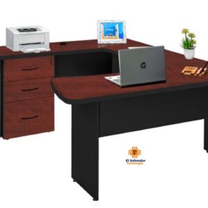 Escritorio Modular en L Multi Usos - TLS 856 - 1.50m x 1.50m Ancho x 0.60m Fondo x 0.76m Altura