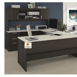 Escritorio Modular en L Multi Usos - TLS 858 - 1.50m x 1.50m Ancho x 0.60m Fondo x 1.30m Altura