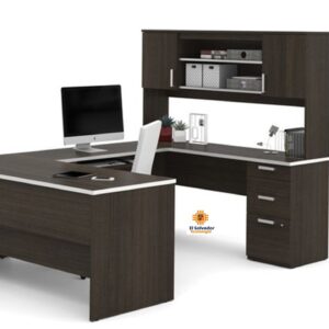 Escritorio Modular en L Multi Usos - TLS 860 - 1.50m x 1.50m Ancho x 0.60m Fondo x 1.40m Altura