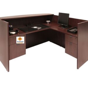 Escritorio Modular en L Multi Usos - TLS 861 - 1.60m x 1.50m Ancho x 0.60m Fondo x 0.76m Altura