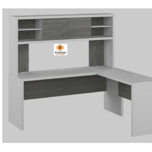 Escritorio Modular en L Multi Usos - TLS 864 - 1.60m x 1.50m Ancho x 0.65m Fondo x 1.30m Altura