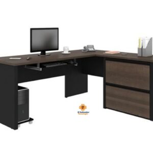 Escritorio Modular en L Multi Usos - TLS 865 - 1.50m x 1.50m Ancho x 0.60m Fondo x 0.76m Altura