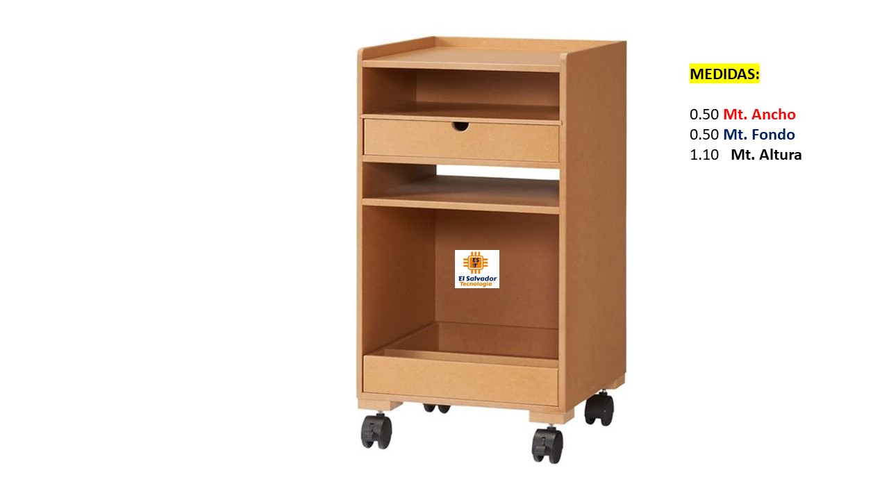 Escritorio para Cobro y Punto de Venta - TLS 882 - 0.50m Ancho x 0.50m Fondo x 1.10m Altura