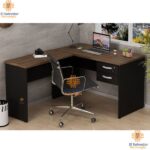 Escritorio Modular en L con Gavetas - TLS 697 - 1.50m x 1.50m Ancho x 0.55m Fondo x 0.76m Alto