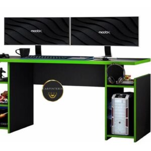 Escritorio Modular Gaming TLS 986 - 1.40m Ancho x 0.55m Fondo x 0.76m Altura