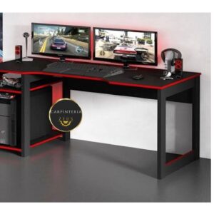 Escritorio Modular Gaming TLS 990 - 1.30m Ancho x 0.55m Fondo x 0.76m Altura base