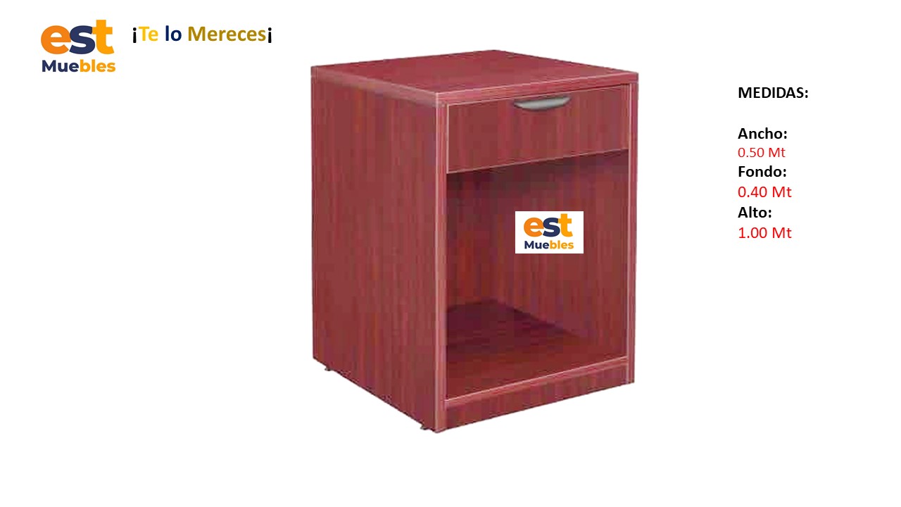 Escritorio para Punto de Ventas - TLS 927 - 0.50m Ancho x 0.40m Fondo x 1.00m Alto