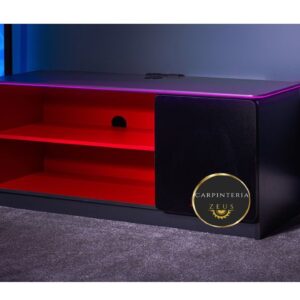 Credenza Multi Usos Gaming TLS 1036 - 1.00m Ancho x 0.40m Fondo x 0.65m Altura