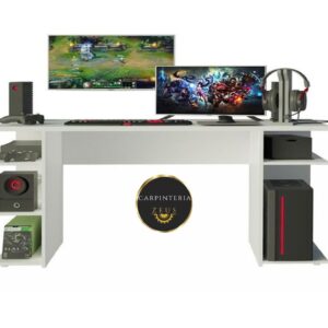 Escritorio Modular Gaming TLS 1051 - 1.30m Ancho x 0.50m Fondo x 0.76m Altura base