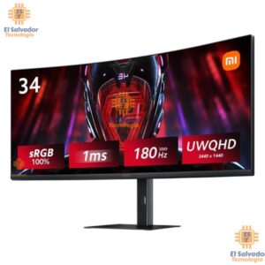 Monitor Curvo Xiaomi G34WQi – LED 34 con HDMI - 55058