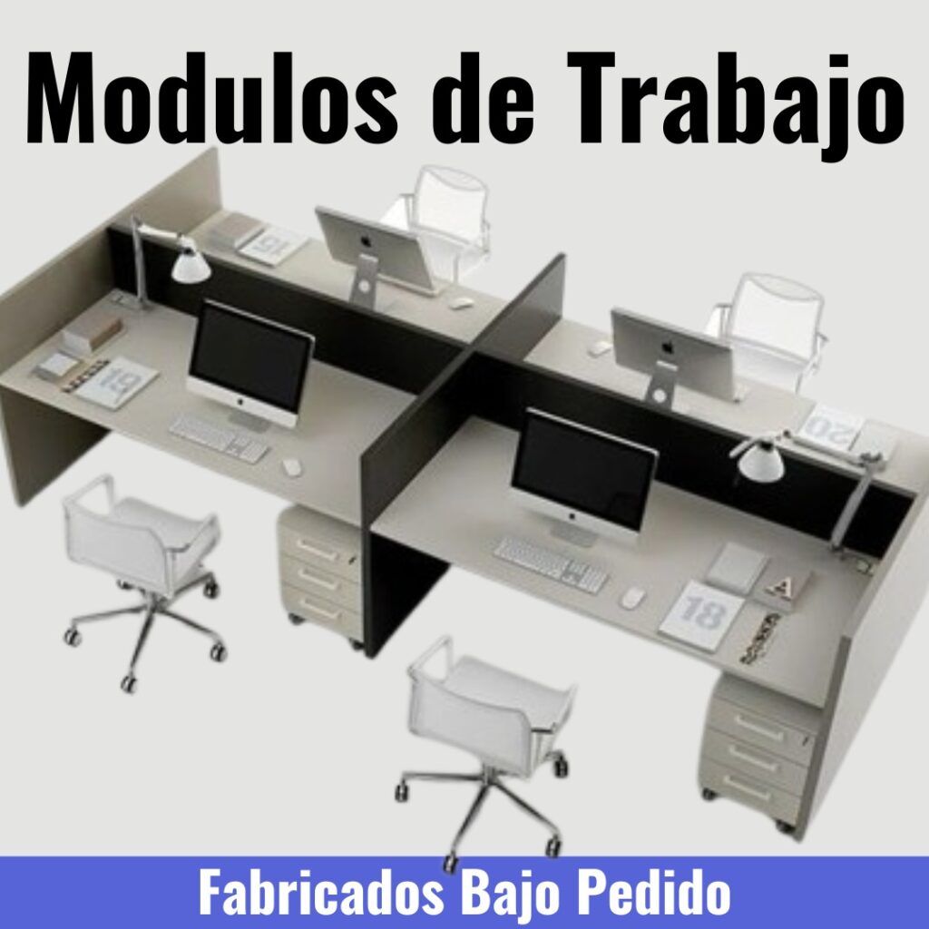 Fabricación Elaboración y Carpintería de Módulos Divisiones y Puestos de Trabajos  Estaciones de Trabajo En Melamina  y Tablaroca El Salvador