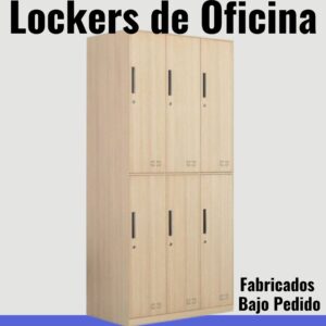 6. Lockers y Casilleros Fabricados en Melamina Zeus El Salvador