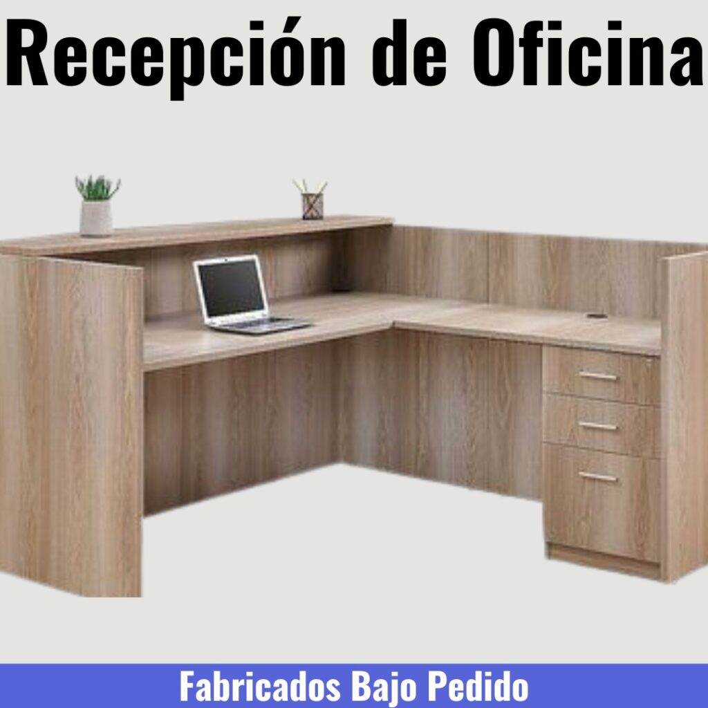 Fabricación Elaboración y Carpintería en Recepciones de Oficina y Módulos de Atención Al Cliente en Melamina El Salvador