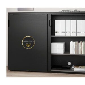 Credenza Multifuncional de Melamina - TLS 1168 - 1.10m Ancho x 0.36m Fondo x 1.10m Altura