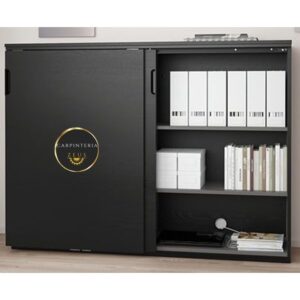 Credenza Multifuncional de Melamina - TLS 1168 - 1.10m Ancho x 0.36m Fondo x 1.10m Altura