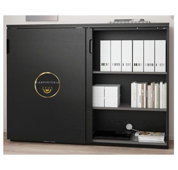 Credenza Multifuncional de Melamina - TLS 1168 - 1.10m Ancho x 0.36m Fondo x 1.10m Altura