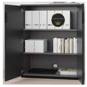 Credenza Multifuncional de Melamina - TLS 1169 - 0.80m Ancho x 0.36m Fondo x 1.10m Altura